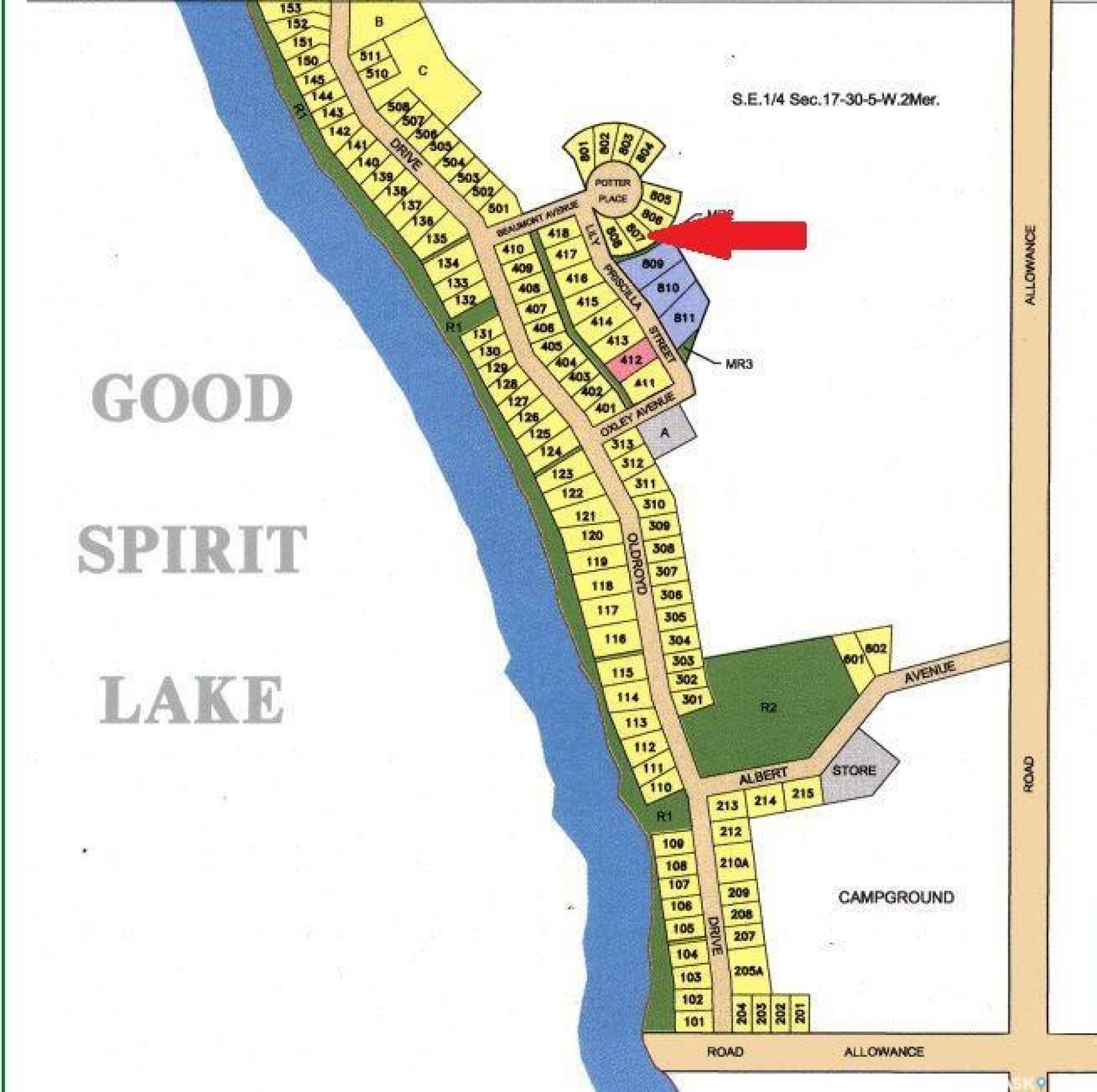 Lake Lot for sale at Good Spirit, Good Spirit Lake, Saskatchewan