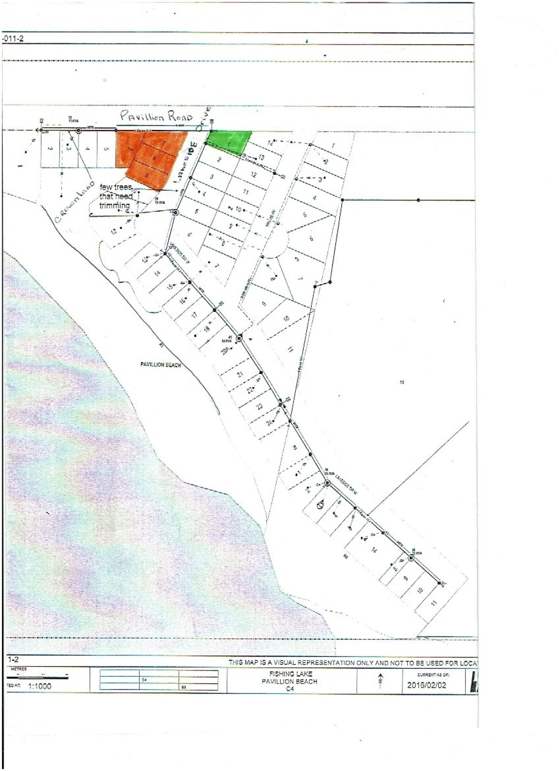 Lake Lot for sale at Pavillion Beach, Fishing Lake, Saskatchewan